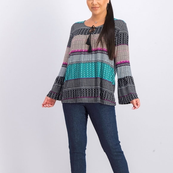 Style & Co Plus Size Women's Shirt Top - Size 0X - Picture 4 of 7